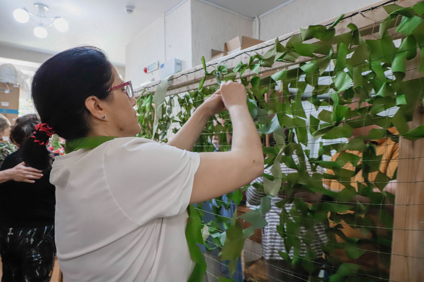 Вячеслав Фетисов, волонтёры, Домодедово