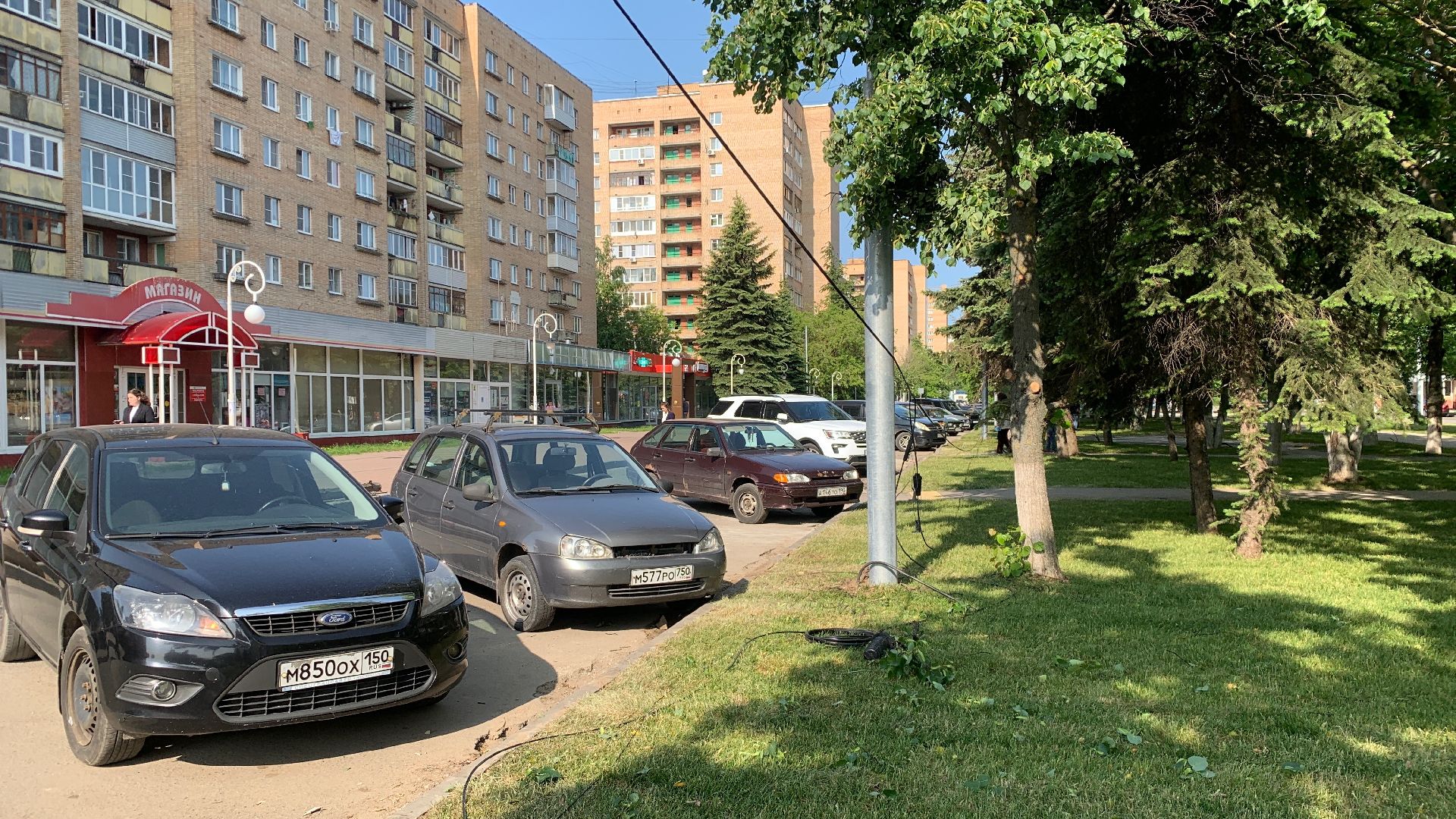 Ступино, благоустройство, электричество