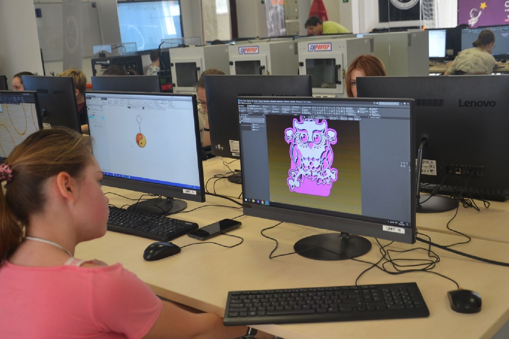 Умные, каникулы, моделирование, ЦМИТ, сувениры, Компас