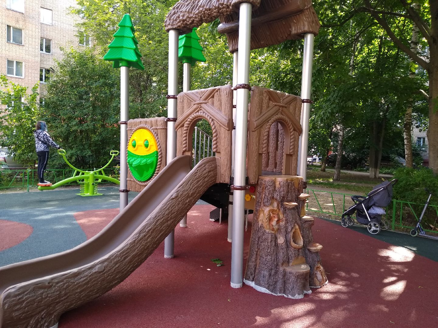 Раменское, благоустройство, новая детская площадка в Удельной