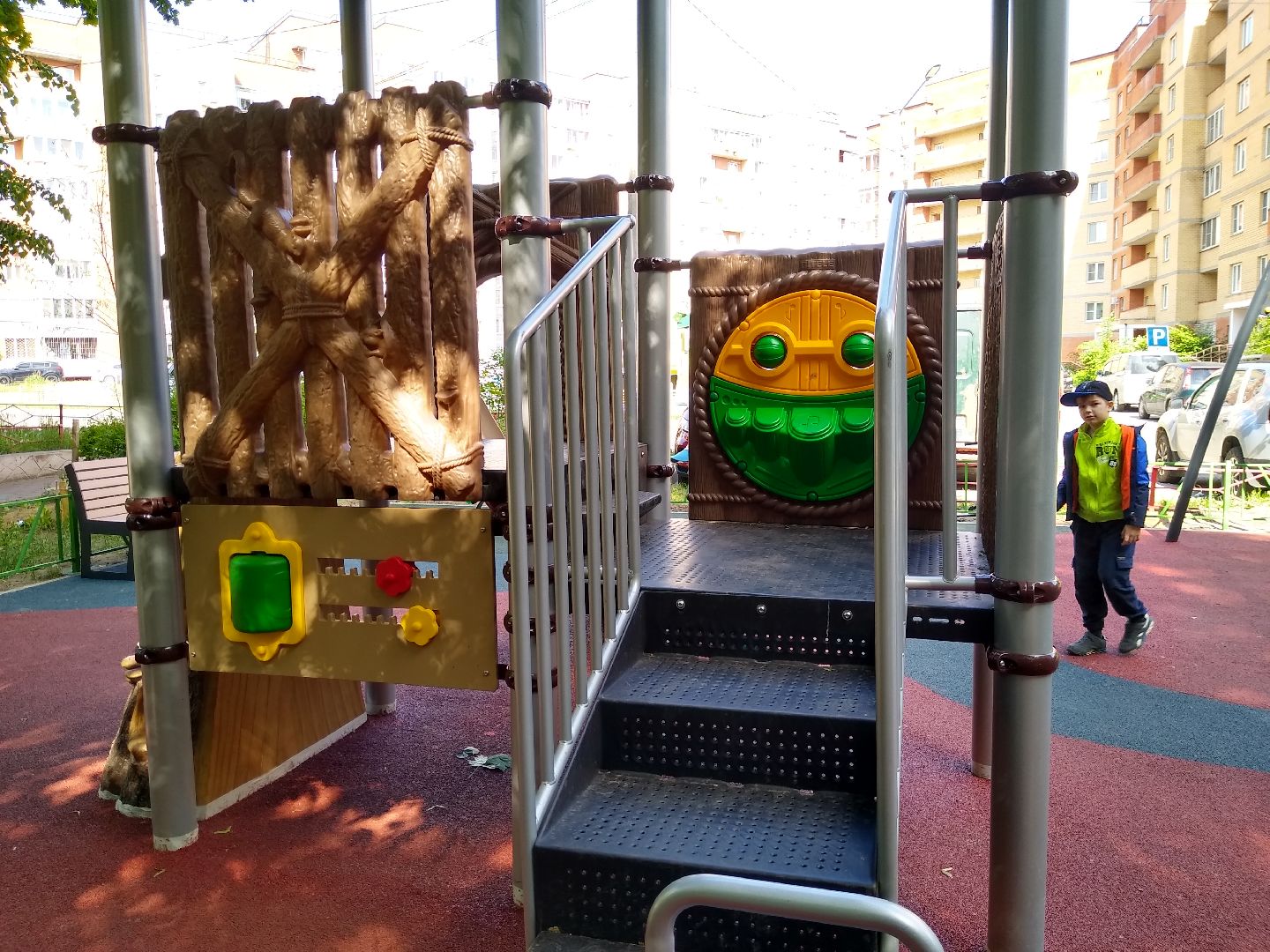 Раменское, благоустройство, новая детская площадка в Удельной