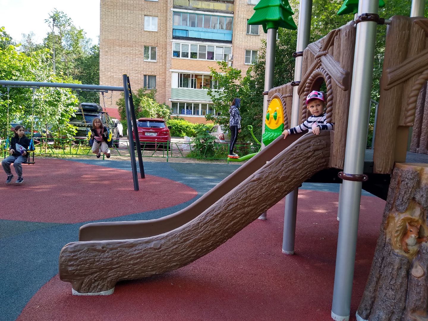 Раменское, благоустройство, новая детская площадка в Удельной