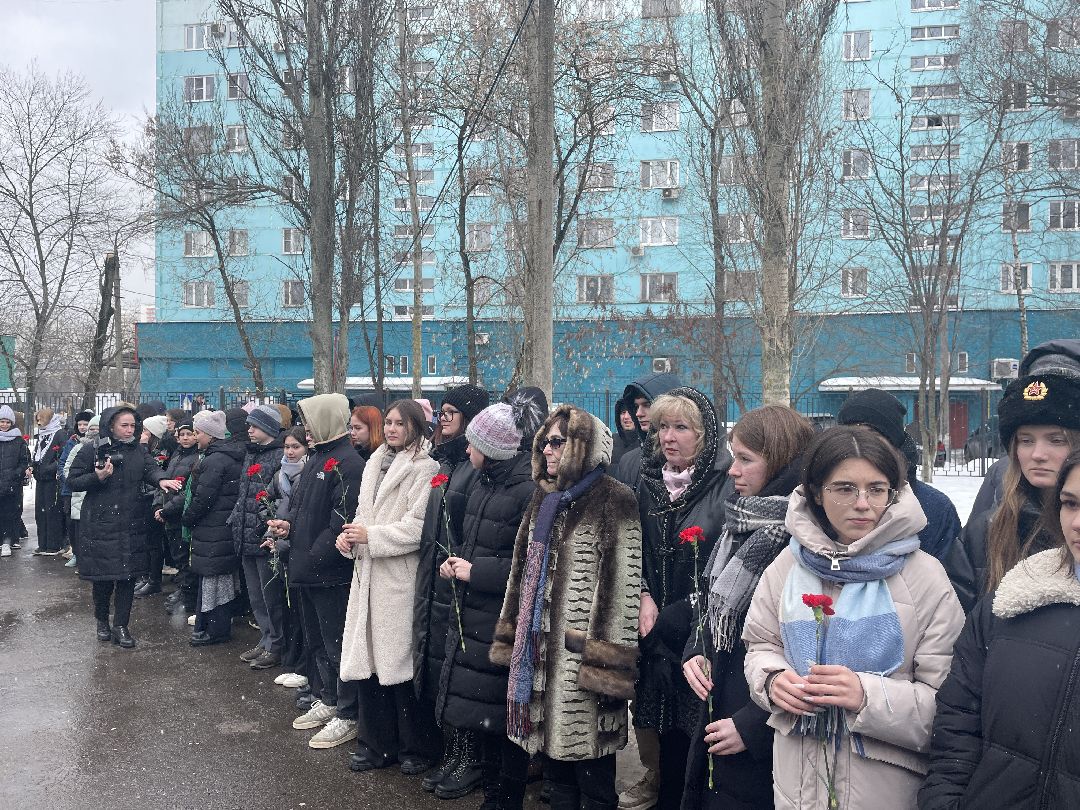 СВО, школа, мемориал