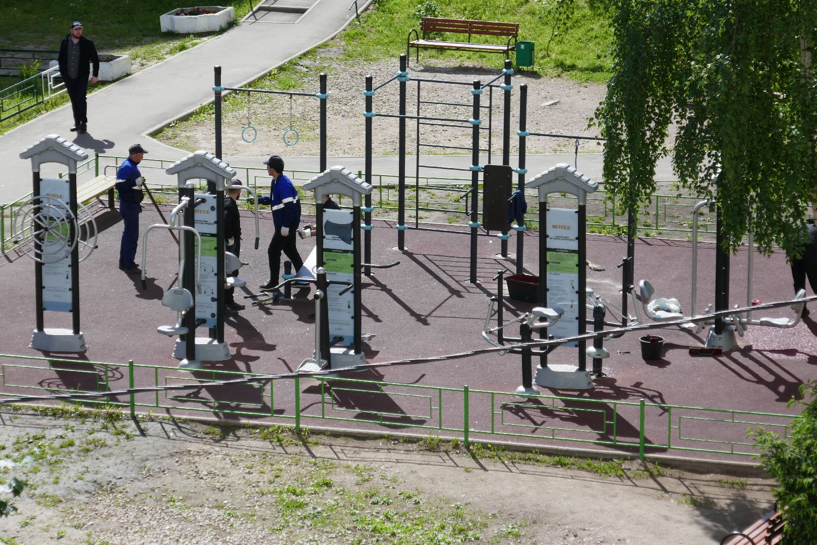 Подольск, детская площадка, спортплощадка, дети, отдых, лето, управляющая компания