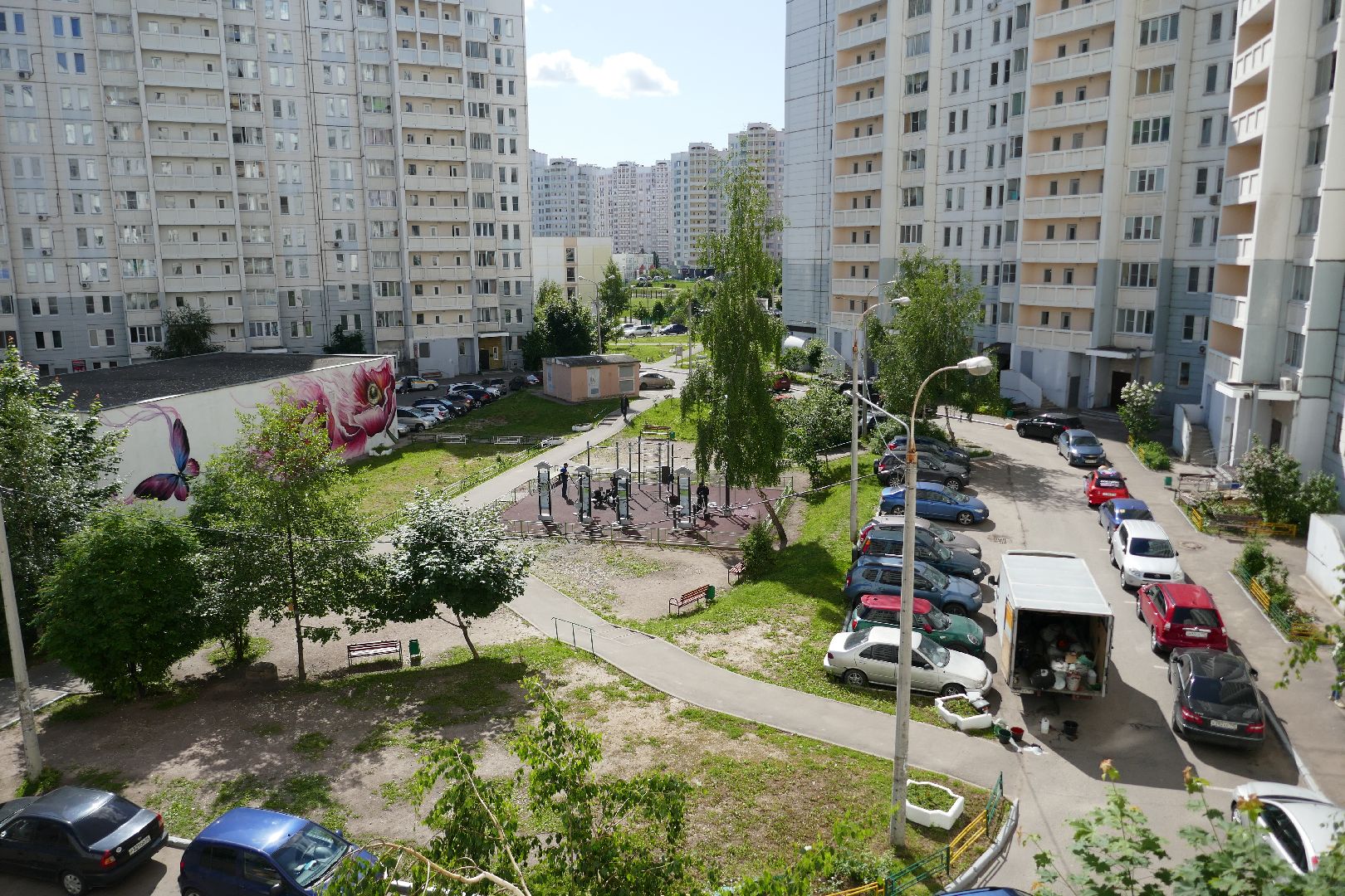 Подольск, детская площадка, спортплощадка, дети, отдых, лето, управляющая компания