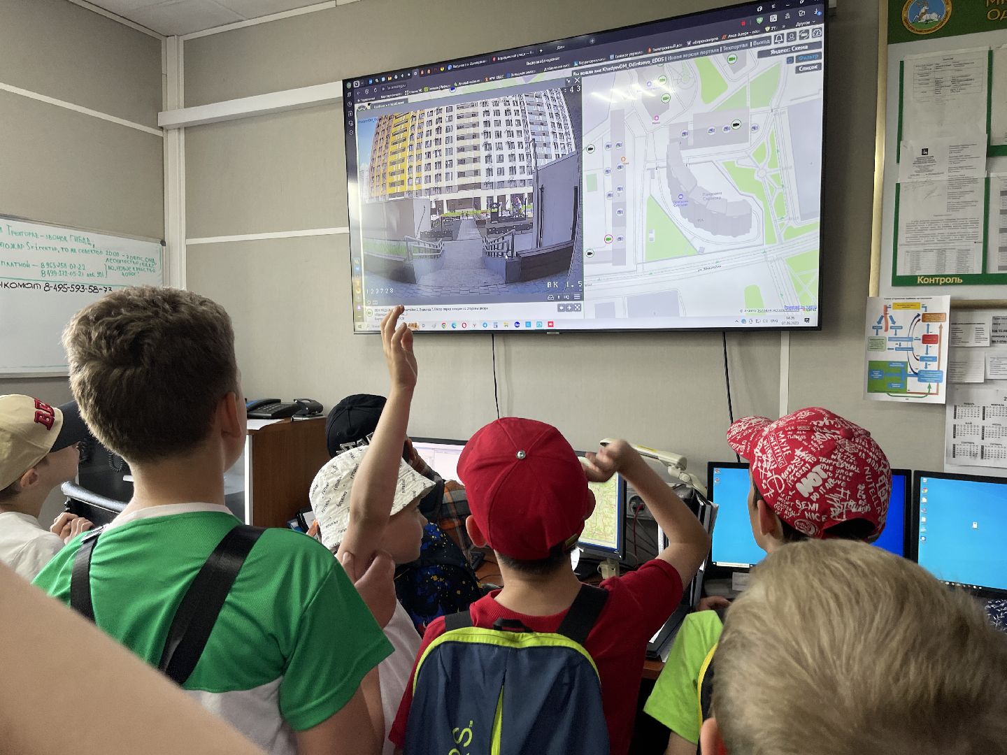 Школьники, каникулы, лагерь, экскурсия, спасатели, безопасный город, 112,