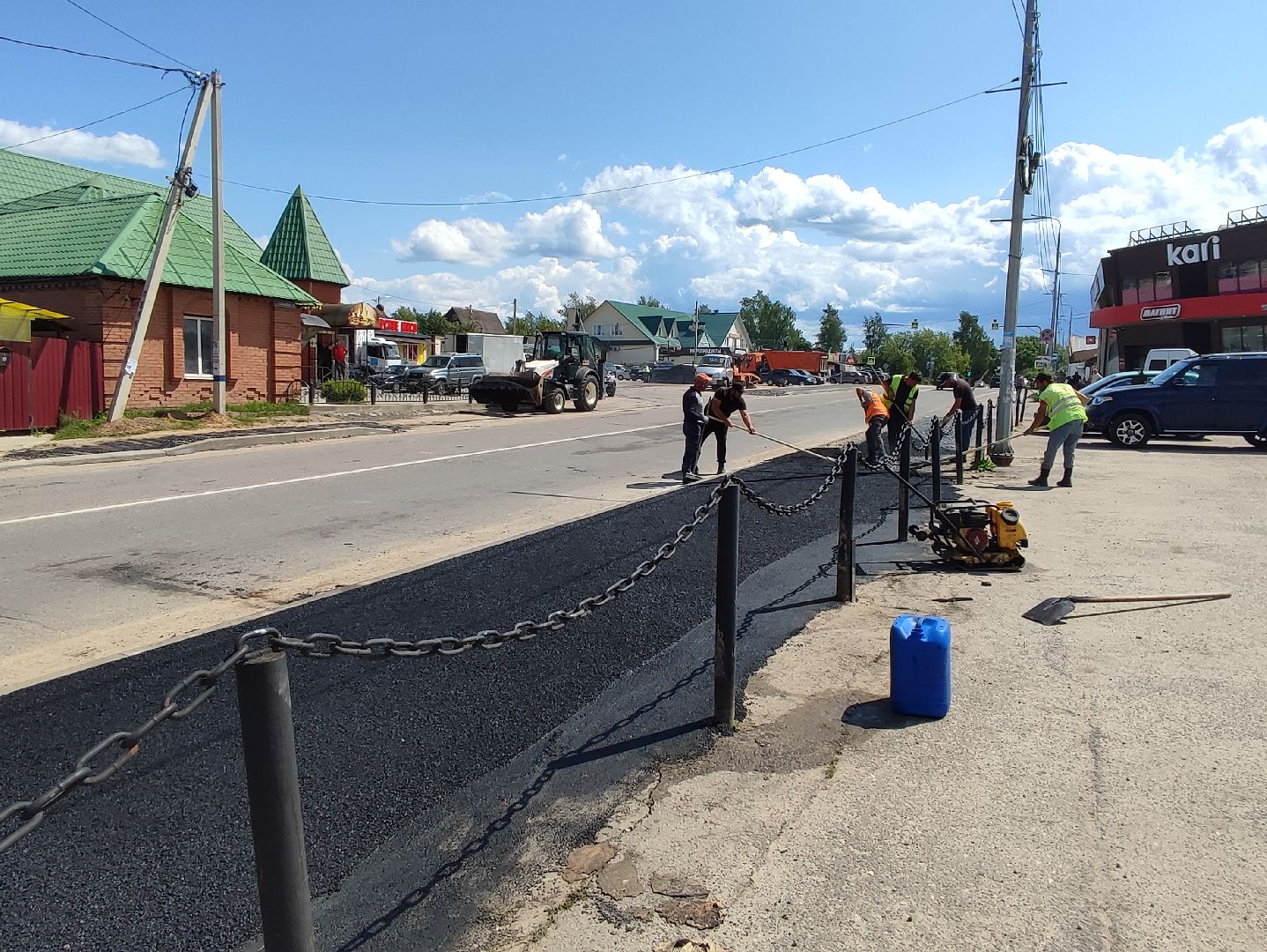 #ремнтдороги, #благоустройство, #талдом, #бкд, #собцово