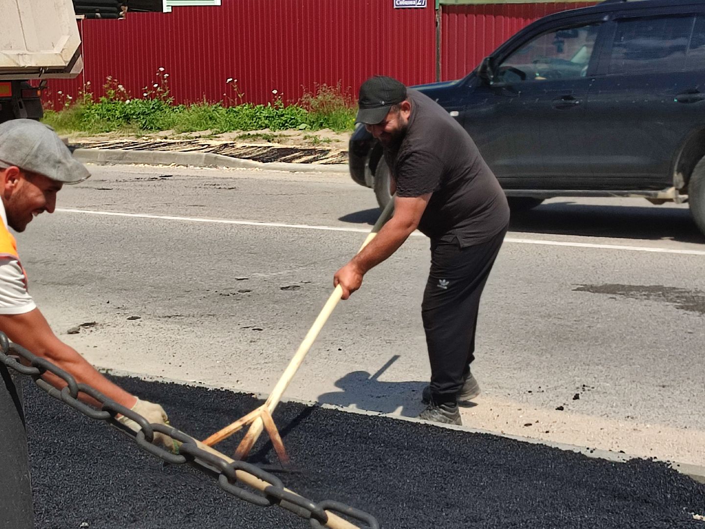 #ремнтдороги, #благоустройство, #талдом, #бкд, #собцово