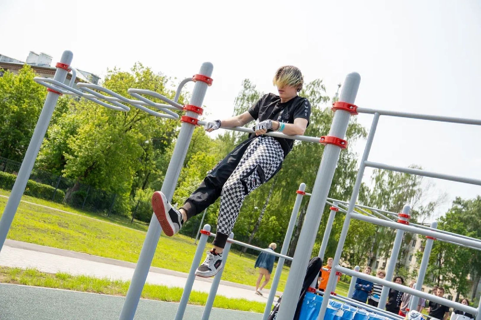 Открытый стадион, воркаут площадка, спорт, школа, Орехово-Зуево, благоустройство