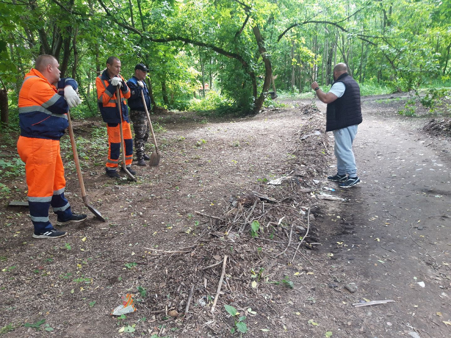 доброе дело, свалка,