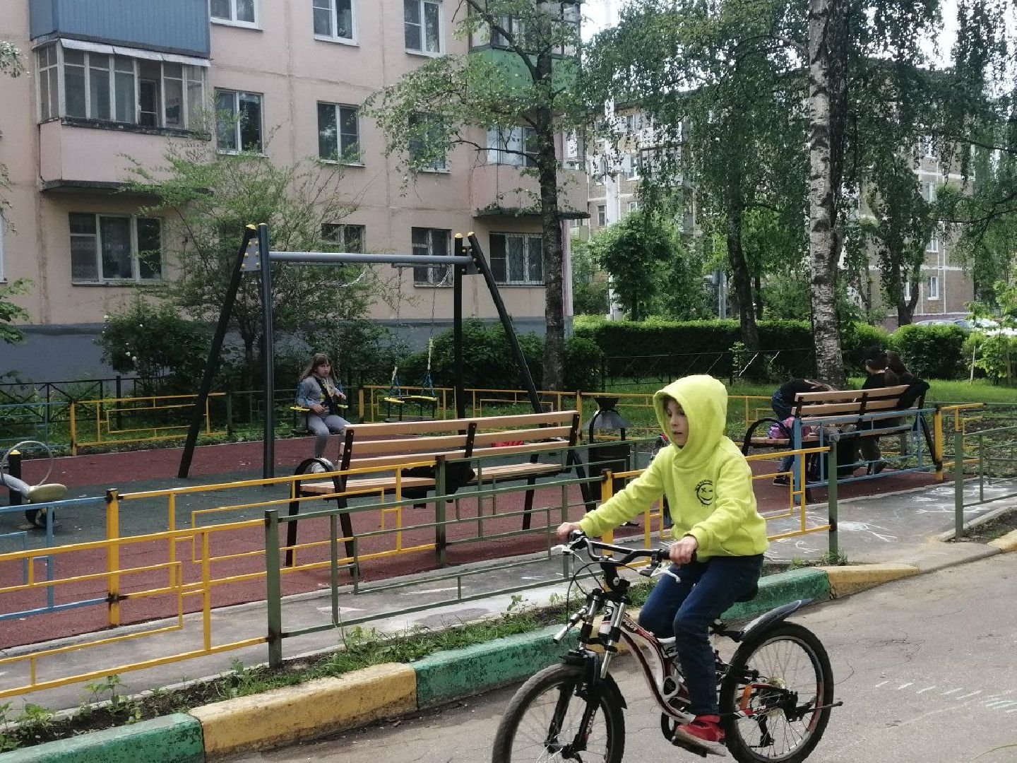 дети, двор, детская площадка, серпухов, советская, благоустройство,