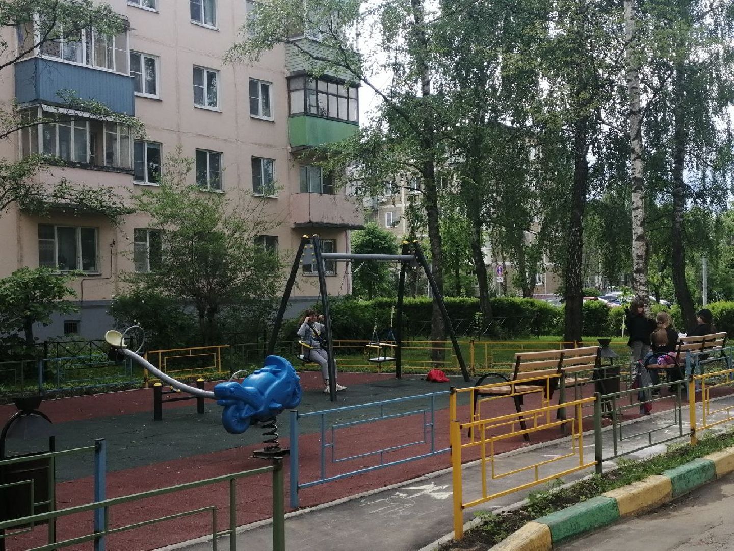 дети, двор, детская площадка, серпухов, советская, благоустройство,