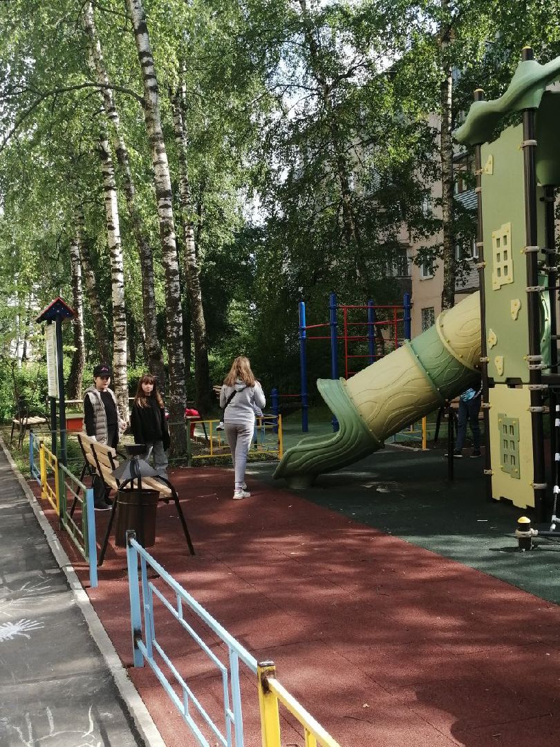 дети, двор, детская площадка, серпухов, советская, благоустройство,