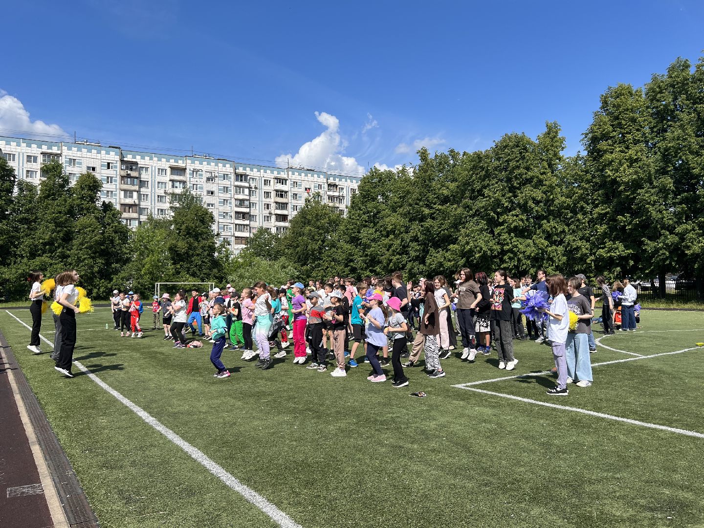 Химки, спорт, школьные лагеря, соревнования, веселые старты