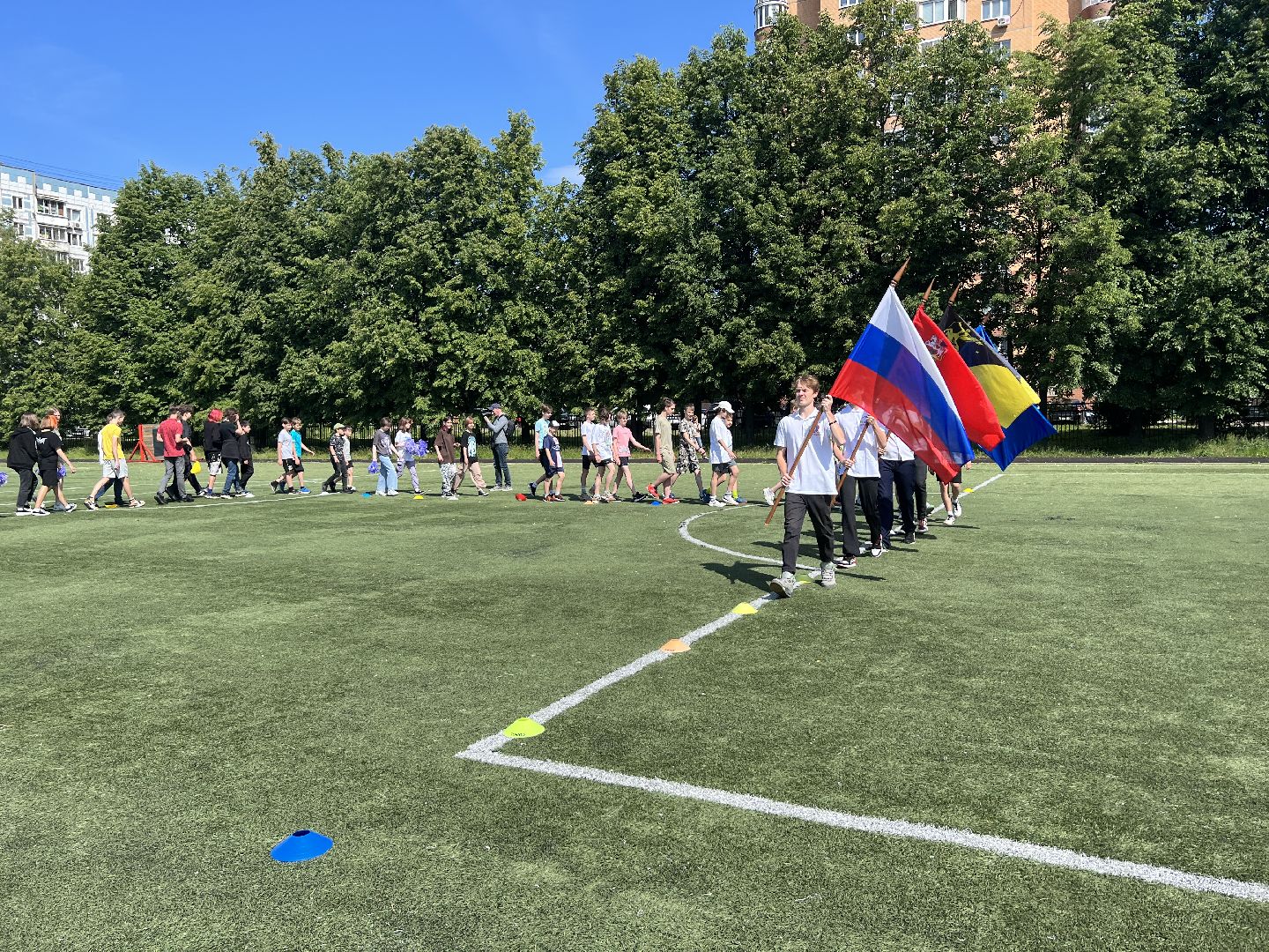 Химки, спорт, школьные лагеря, соревнования, веселые старты