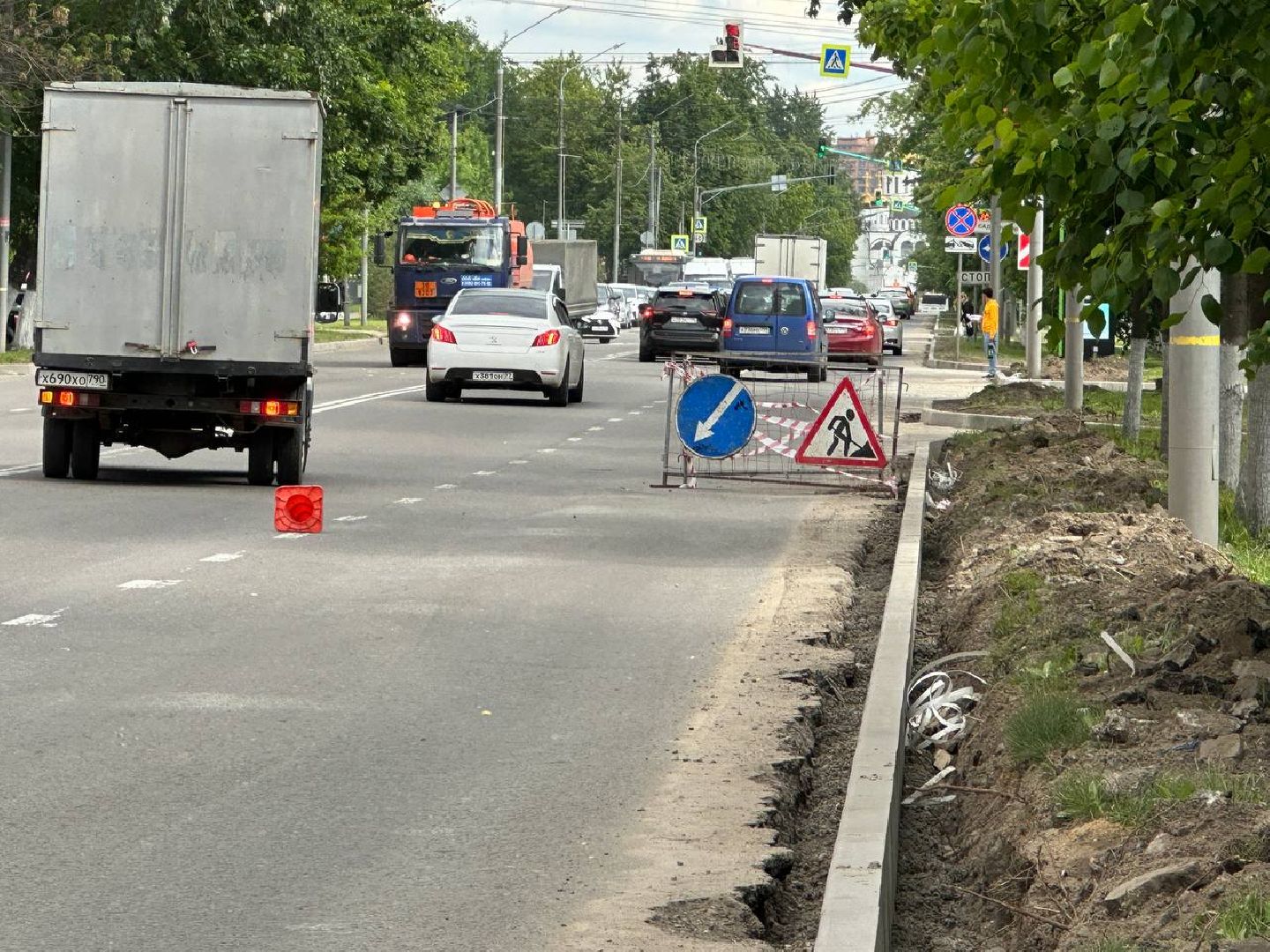 Реутов, дороги, ремонт, асфальт, бордюрный камень