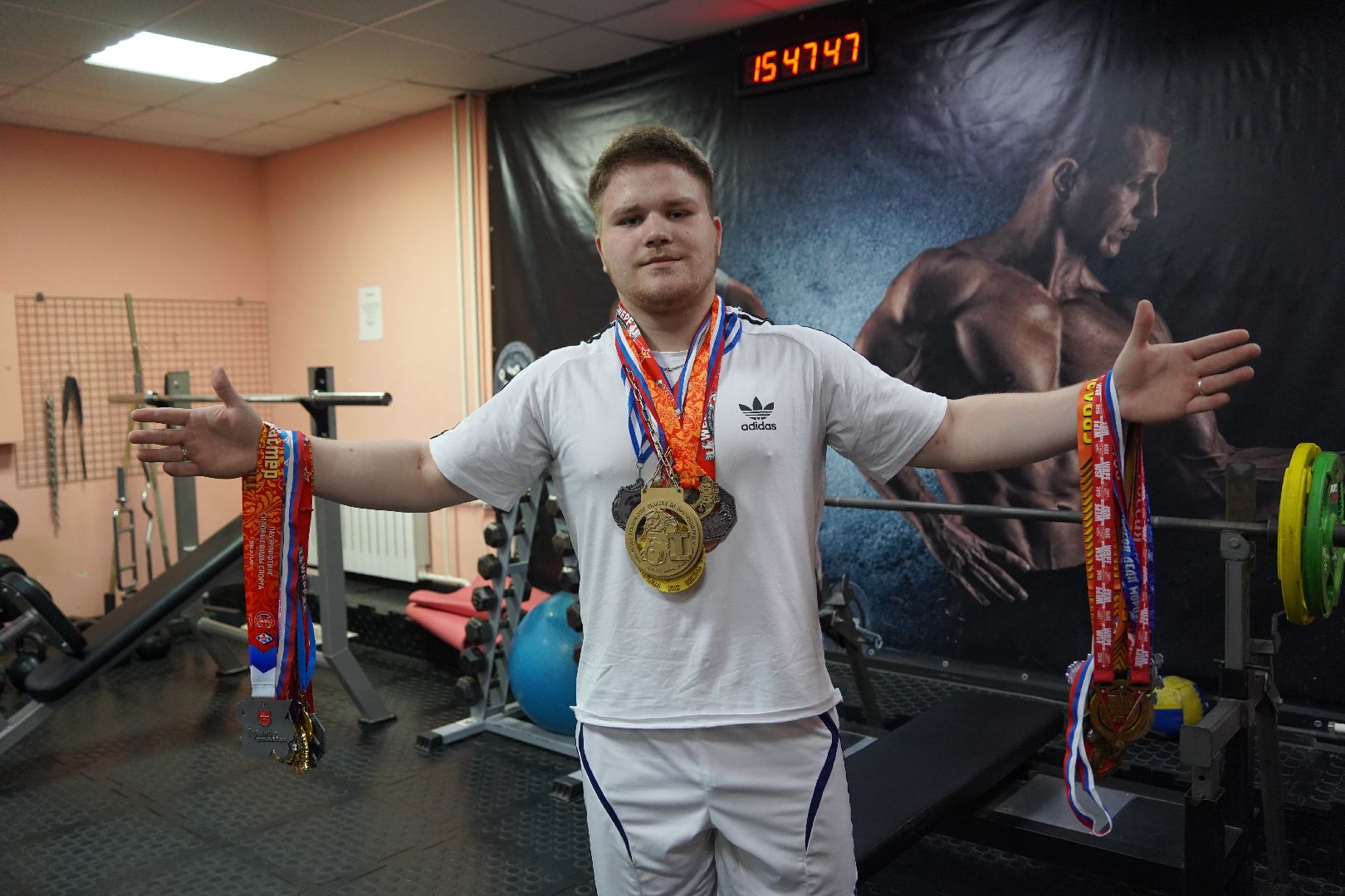 #Рошаль#спорт#пауэрлифтинг#силач#чемпион#ПервенствоМО