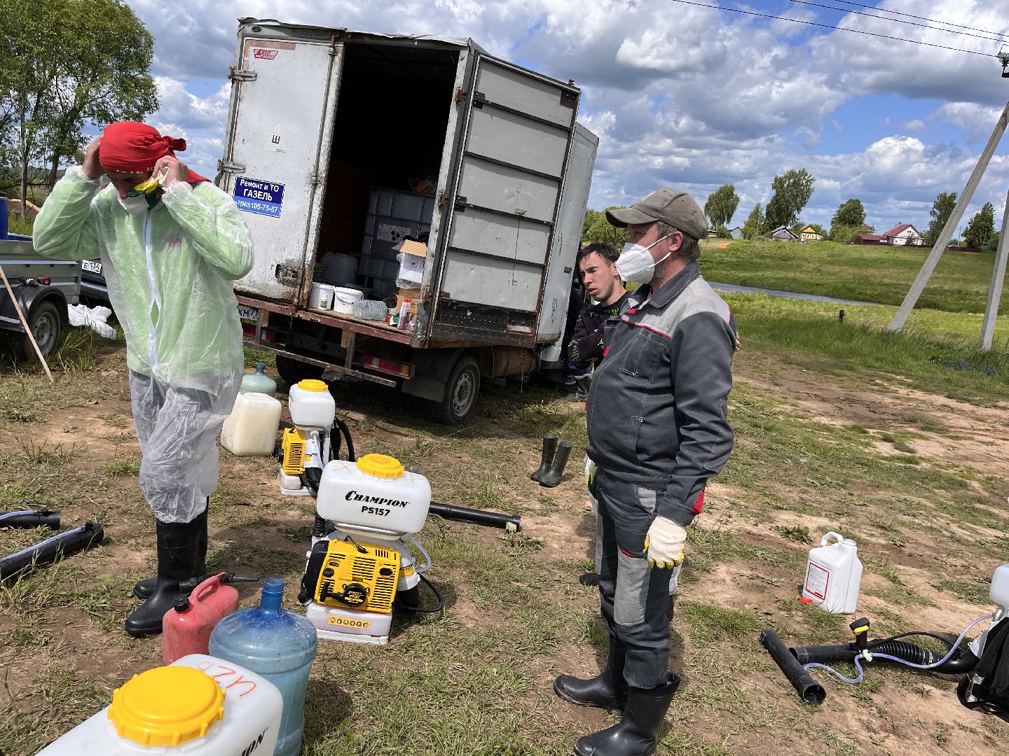 Шаховская, борщевик, катастрофа