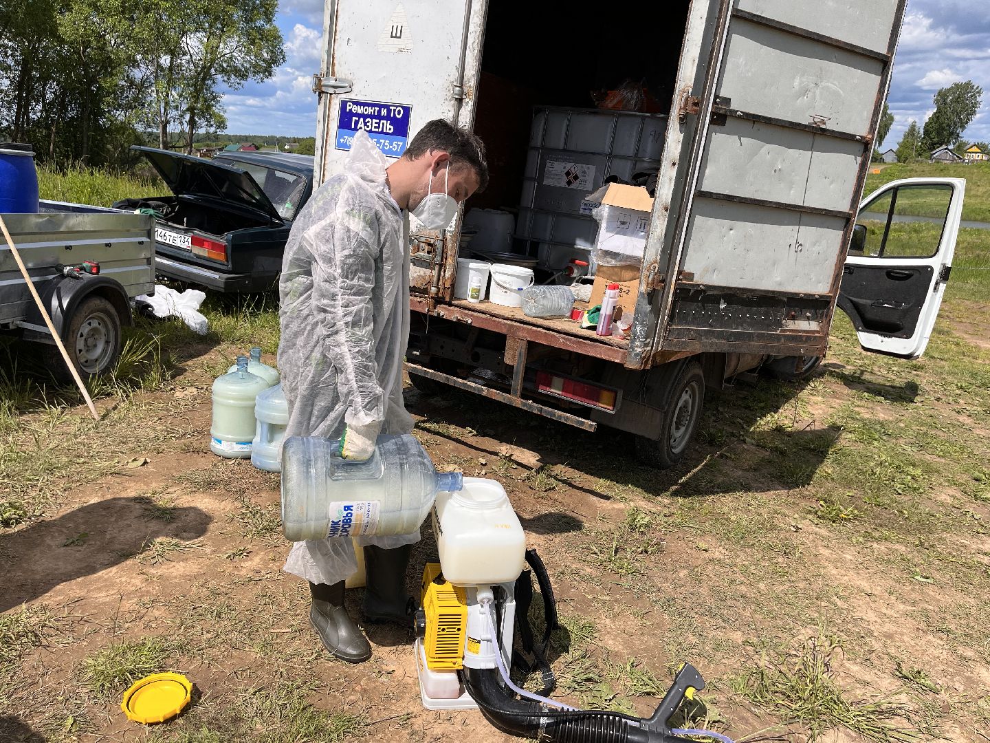 Шаховская, борщевик, катастрофа