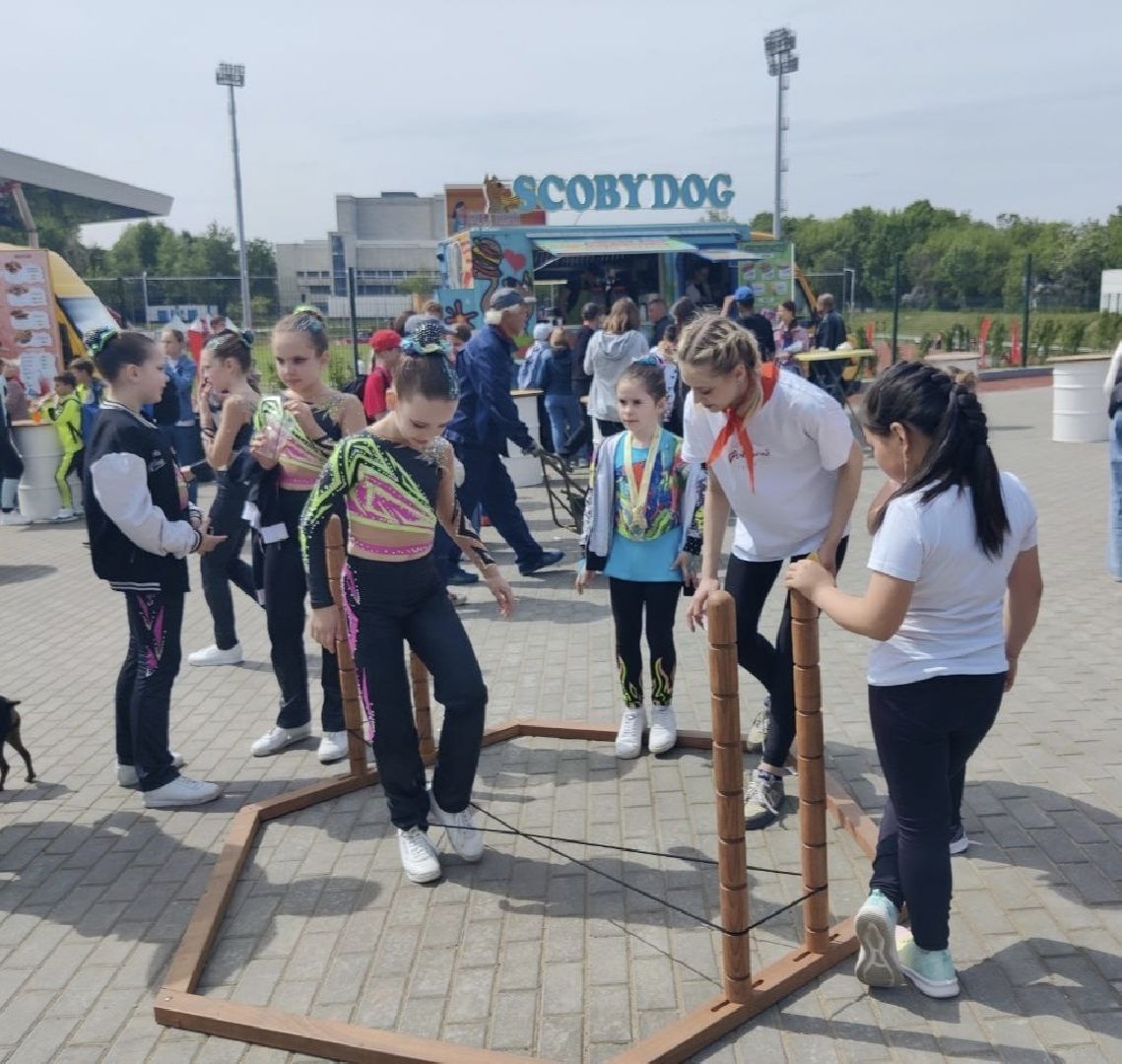 спортивные прыжки, игра в резиночку, конкурс, Котельники