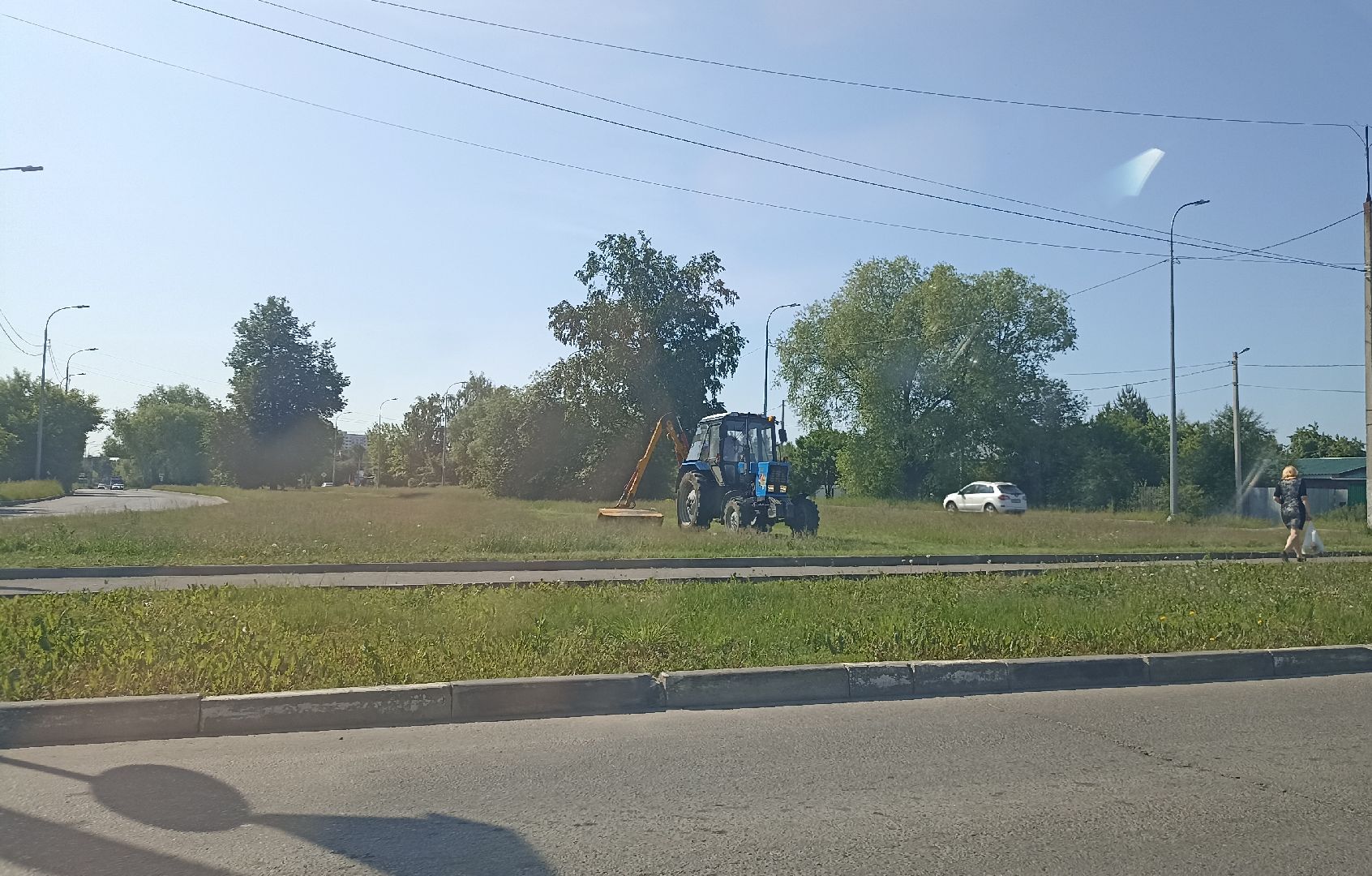 Серпухов, Подмосковье, благоустройство, покос травы, газон