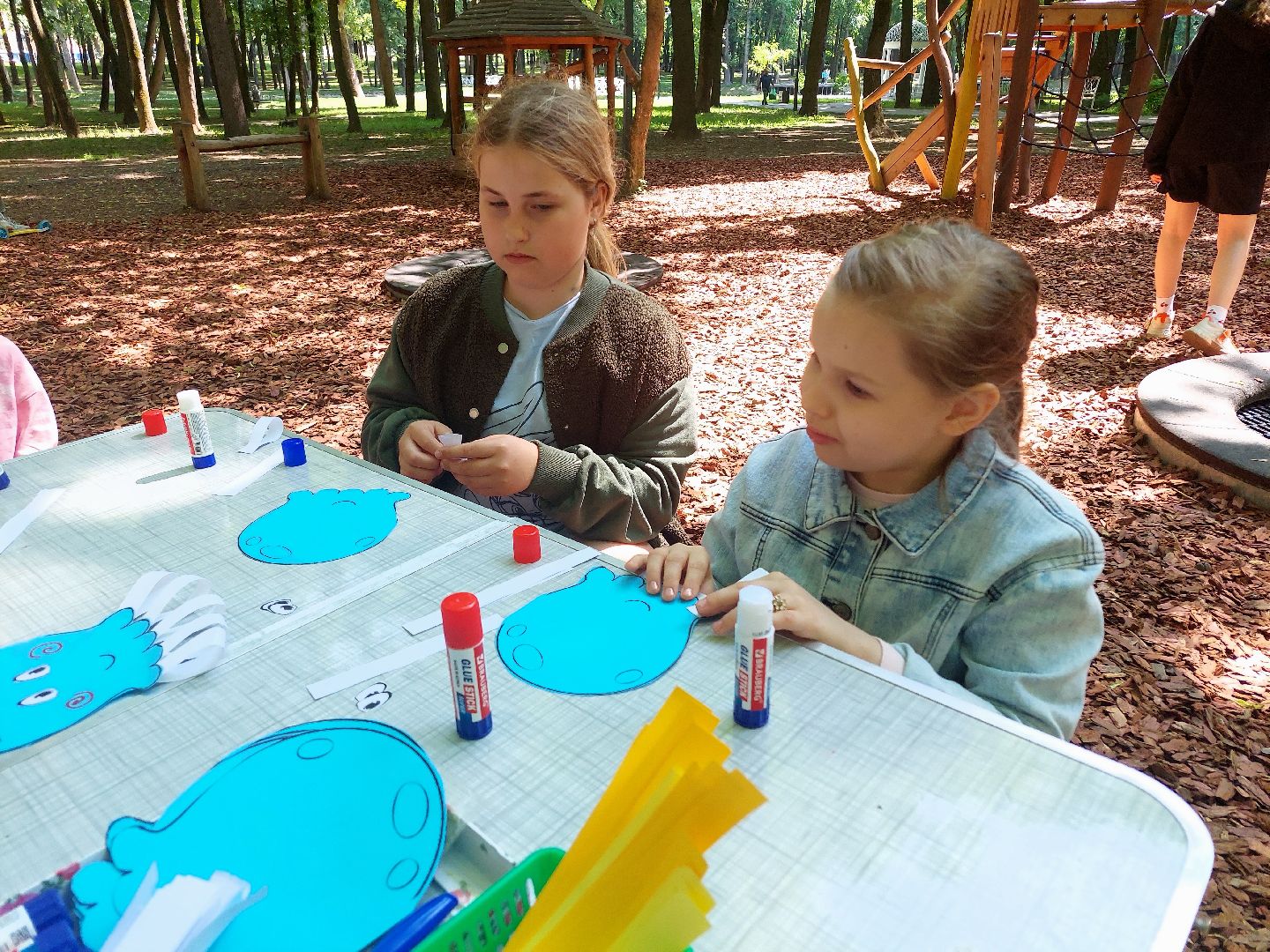 дети, парк Кривякино, мастер-класс