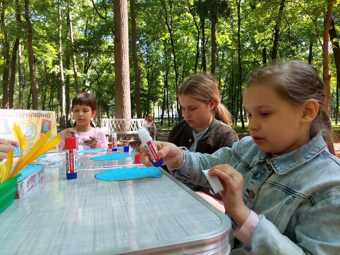 дети, парк Кривякино, мастер-класс