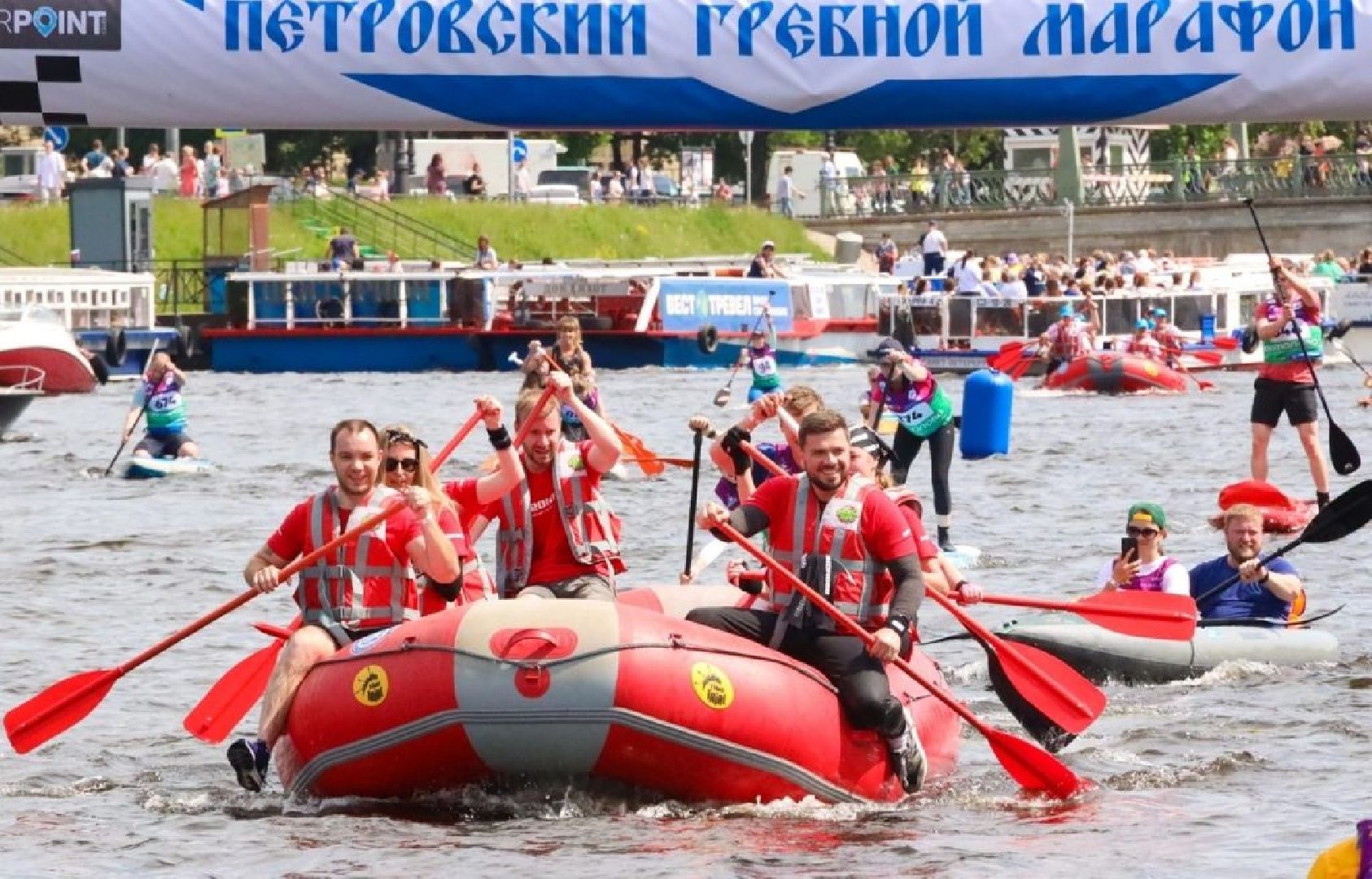 Петровский гребной марафон, Звенигородские гребцы, GreenTeam kayaking, соревнования по гребле, спорт, Санкт-Петербург