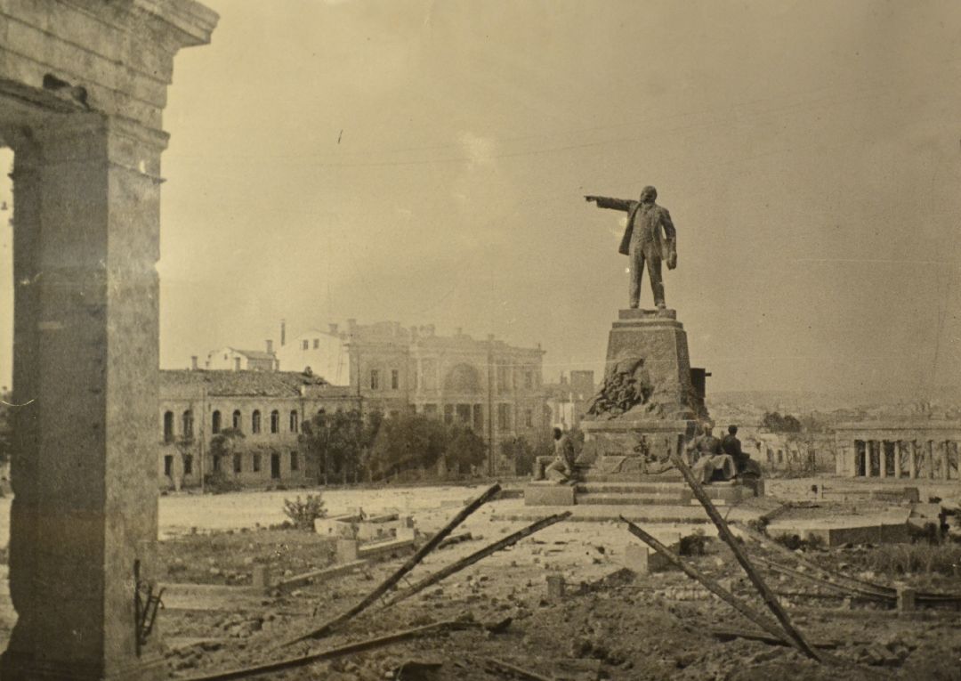 Балашиха, фото, музеи, выставки, Виктор Тёмин, Парад Победы, Знамя Победы над Рейхстагом в Берлине, фотокорреспондент