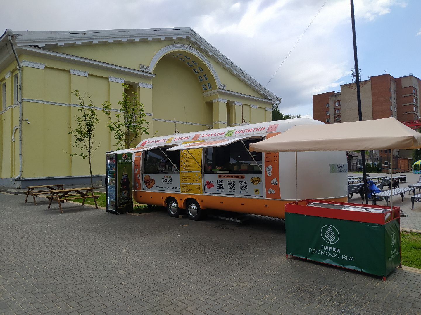 Дедовск, еда, фудтрак, фастфуд, парки