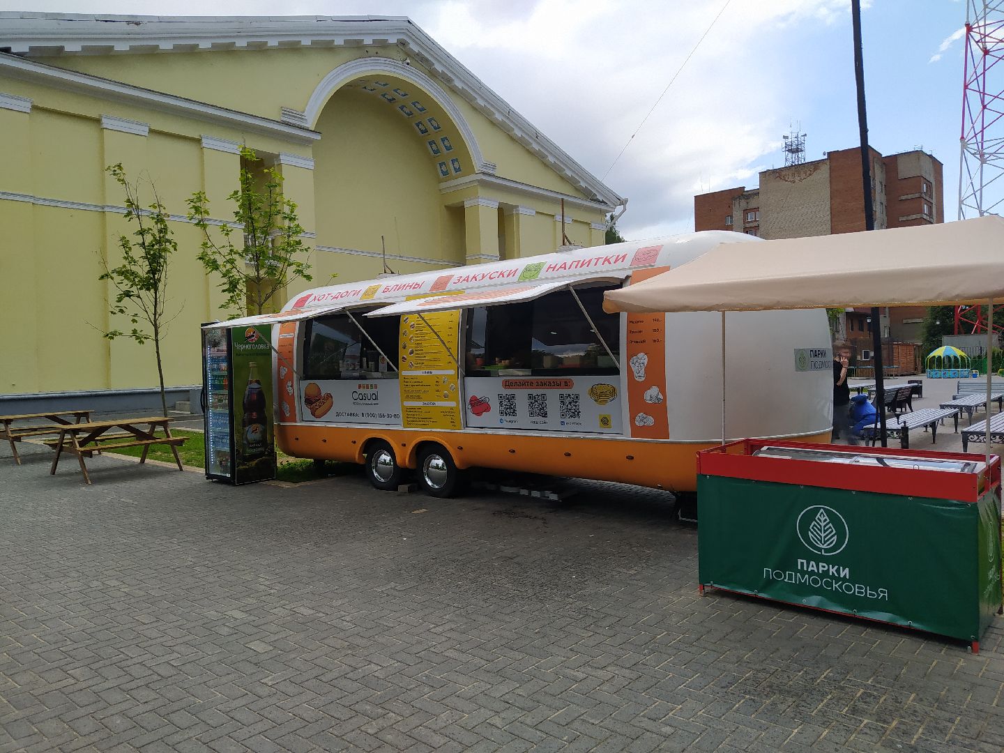 Дедовск, еда, фудтрак, фастфуд, парки