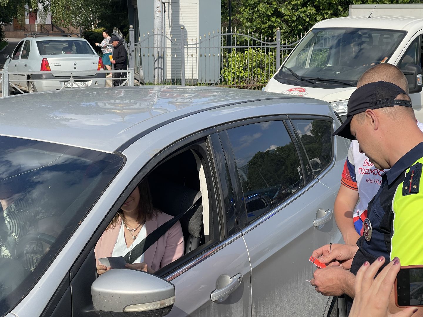 Волонтёры, безопасность, День России, Одинцово, ГИБДД