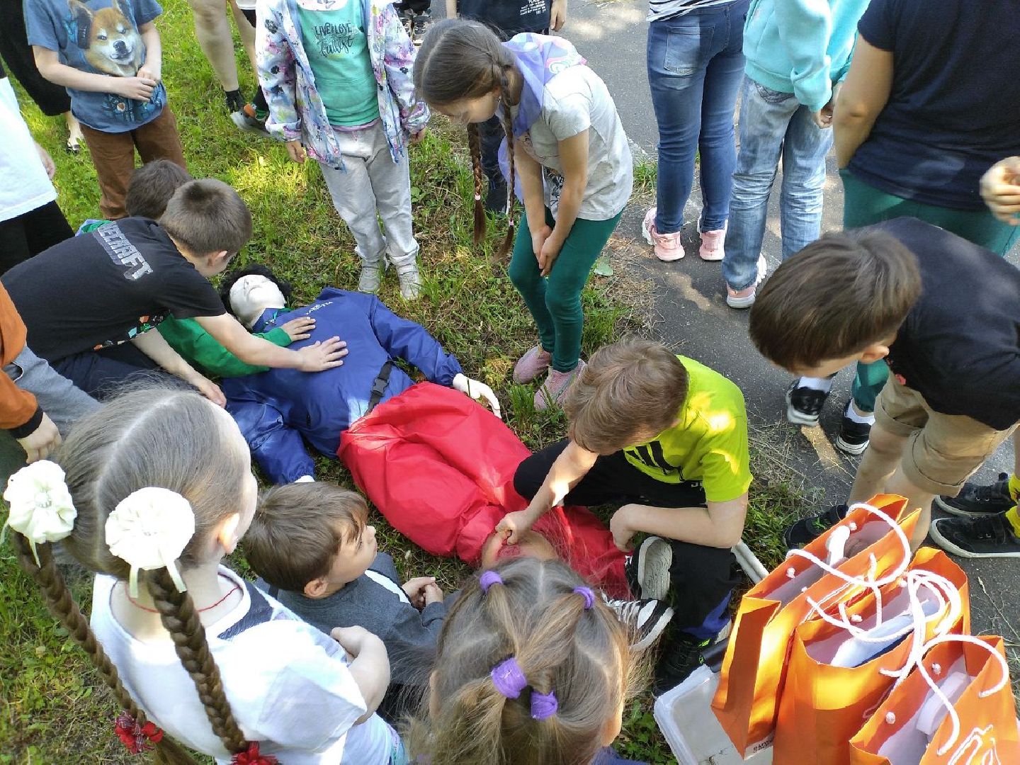 дети, лагерь, правила дорожного движения, безопасность на дорогах, Лосино-Петровский