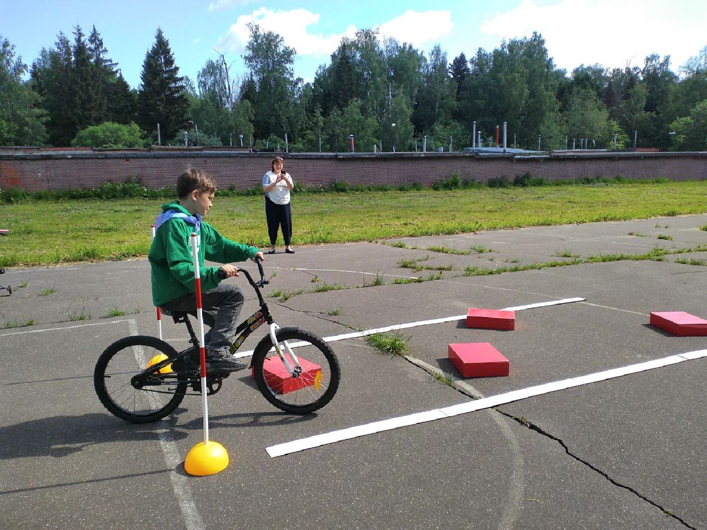 дети, лагерь, правила дорожного движения, безопасность на дорогах, Лосино-Петровский