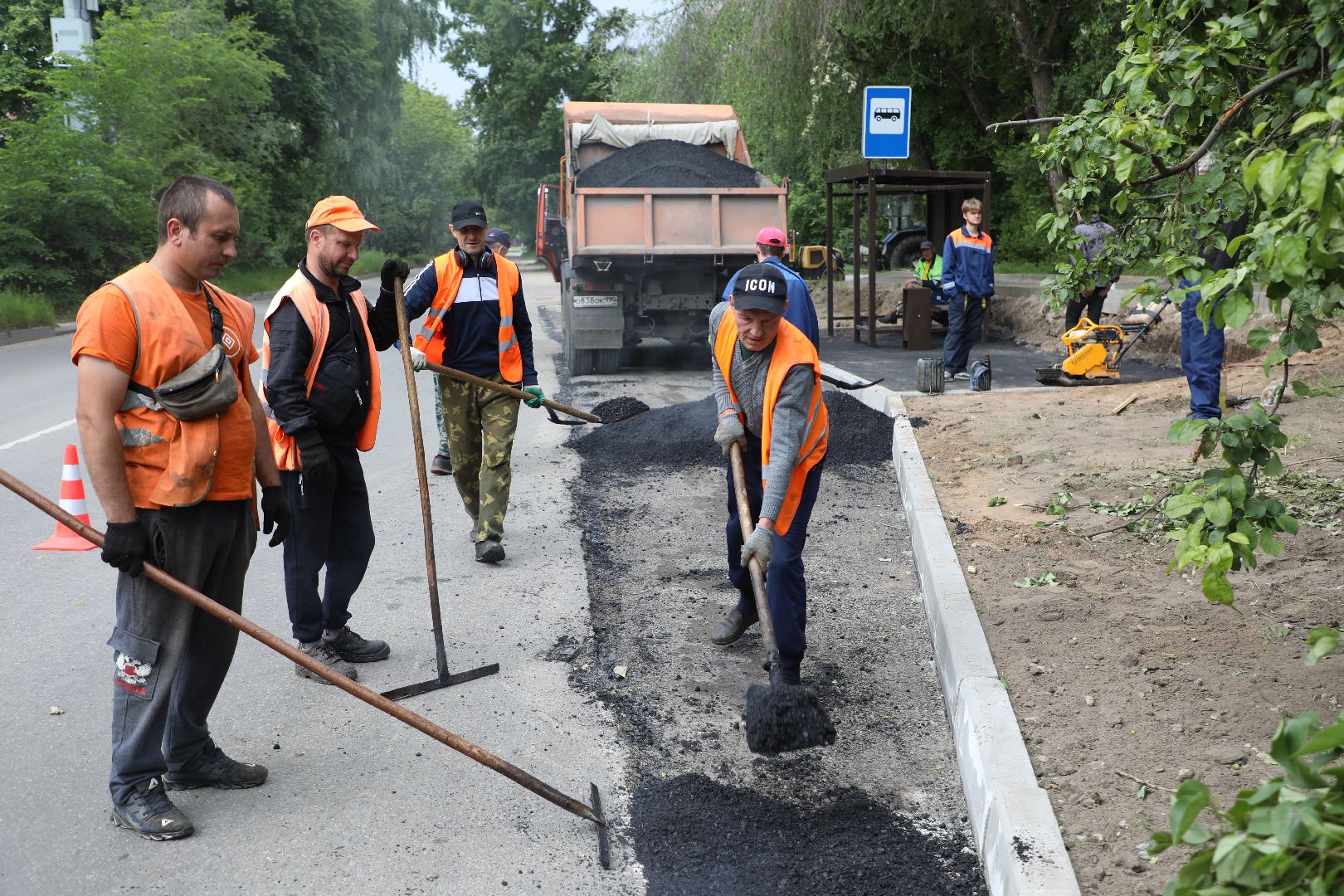 лыткарино, транспорт, остановка, строительство,