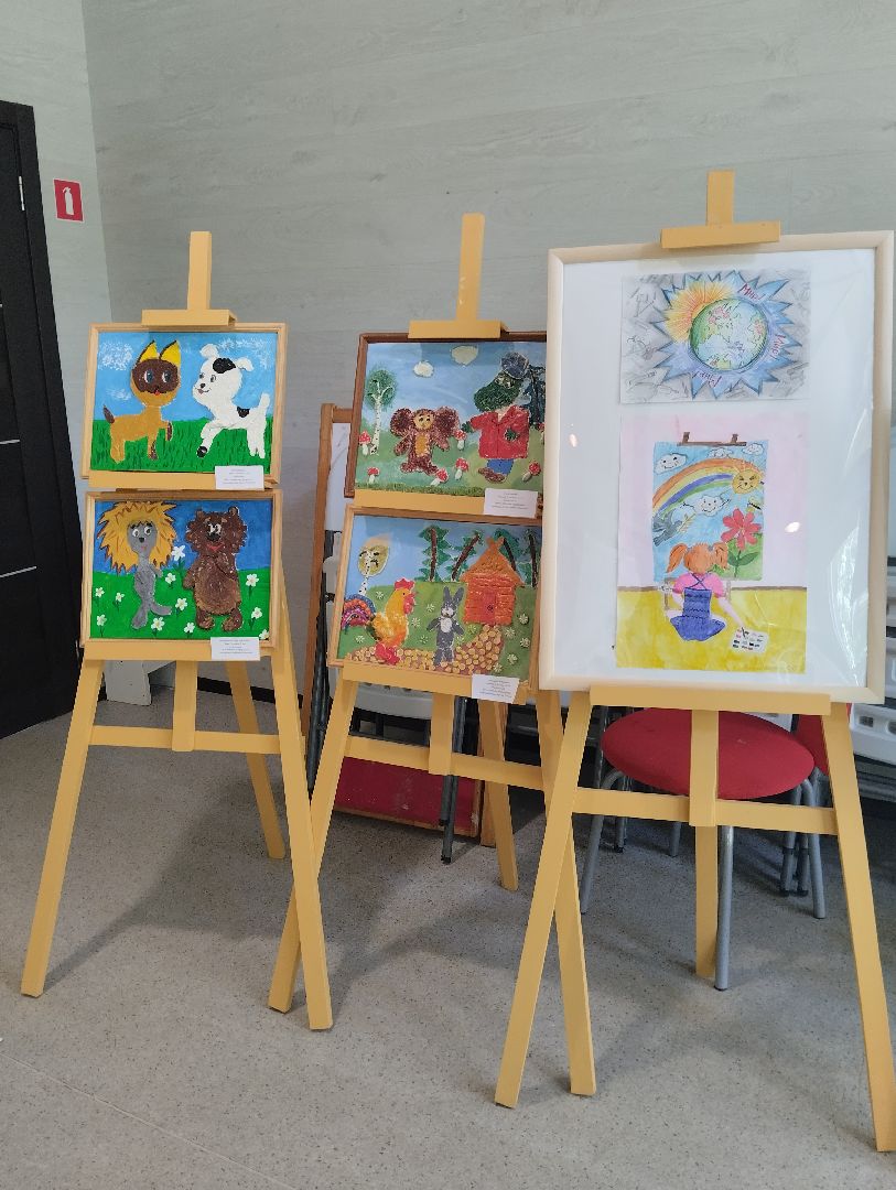 Мир глазами детей, Творчество под обстрелами, Центральный парк, Ногинск, Богородский городской округ