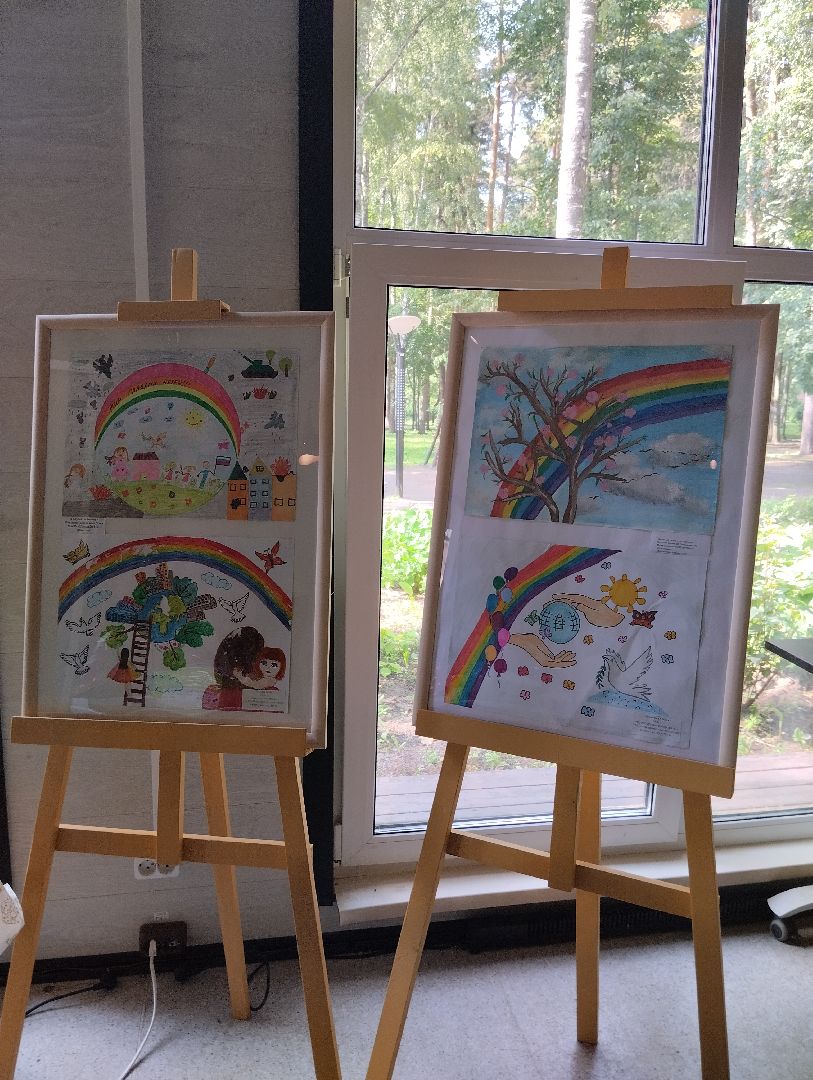 Мир глазами детей, Творчество под обстрелами, Центральный парк, Ногинск, Богородский городской округ