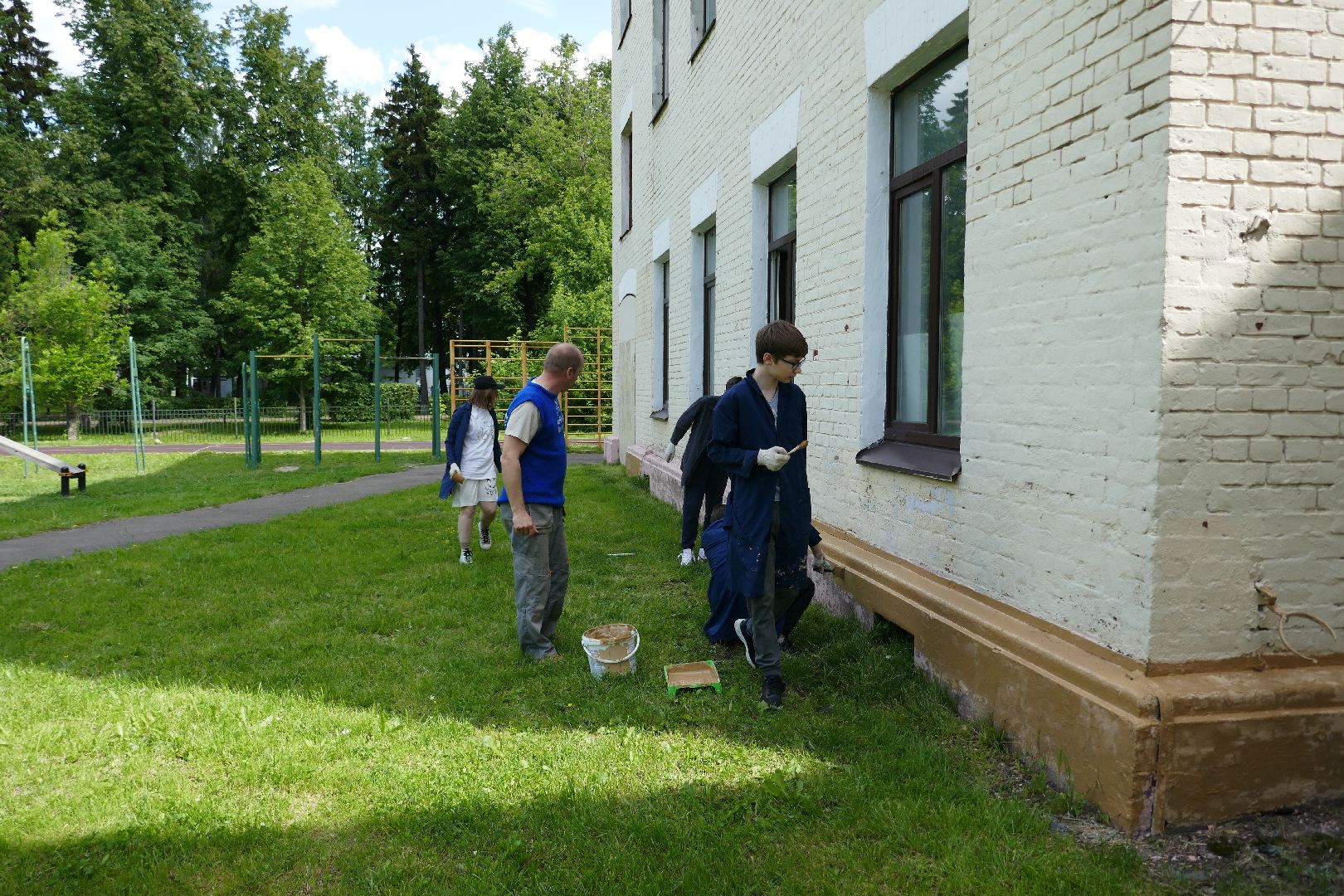 Подольск, трудовые бригады, школьники, работа, лето