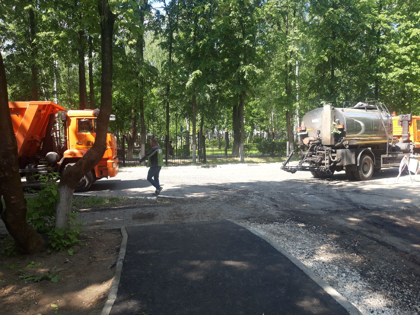 ремонт дорог, доброе дело,