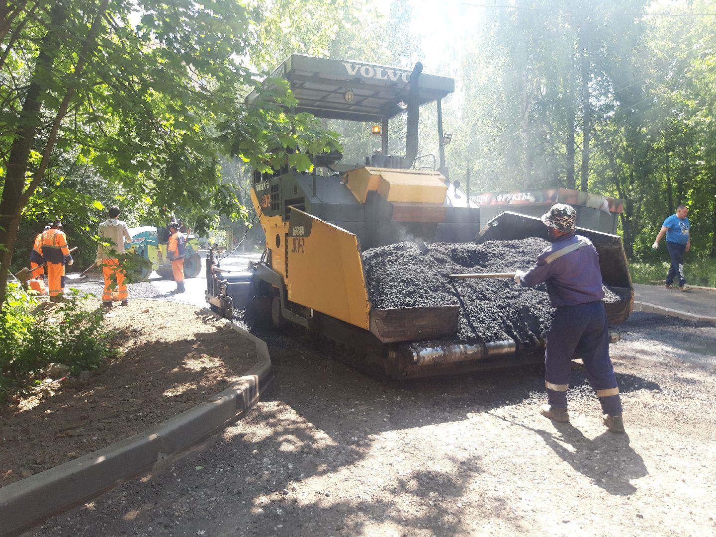 ремонт дорог, доброе дело,