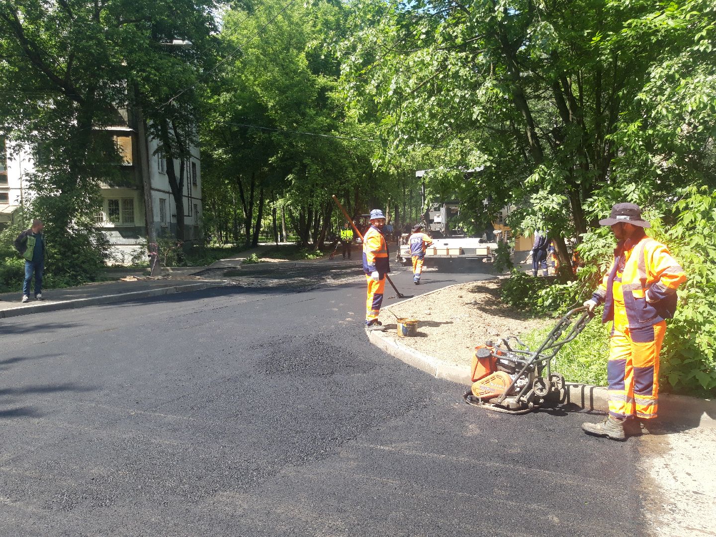 ремонт дорог, доброе дело,