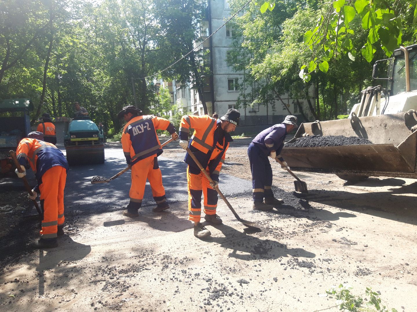 ремонт дорог, доброе дело,