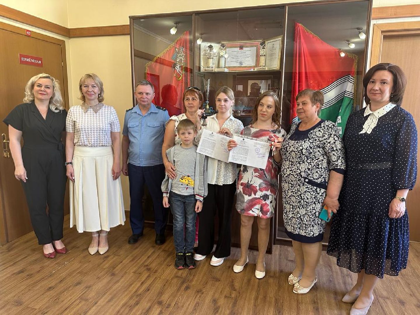 Дети-сироты, вручение ключей, Наро-Фоминск, жильё, жилищный сертификат, Воробьёв