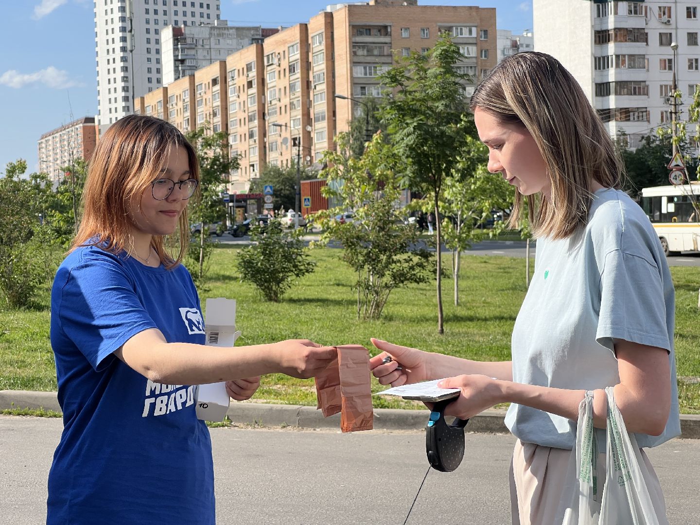 Химки, домашние животные, выгул собак, экологическая акция