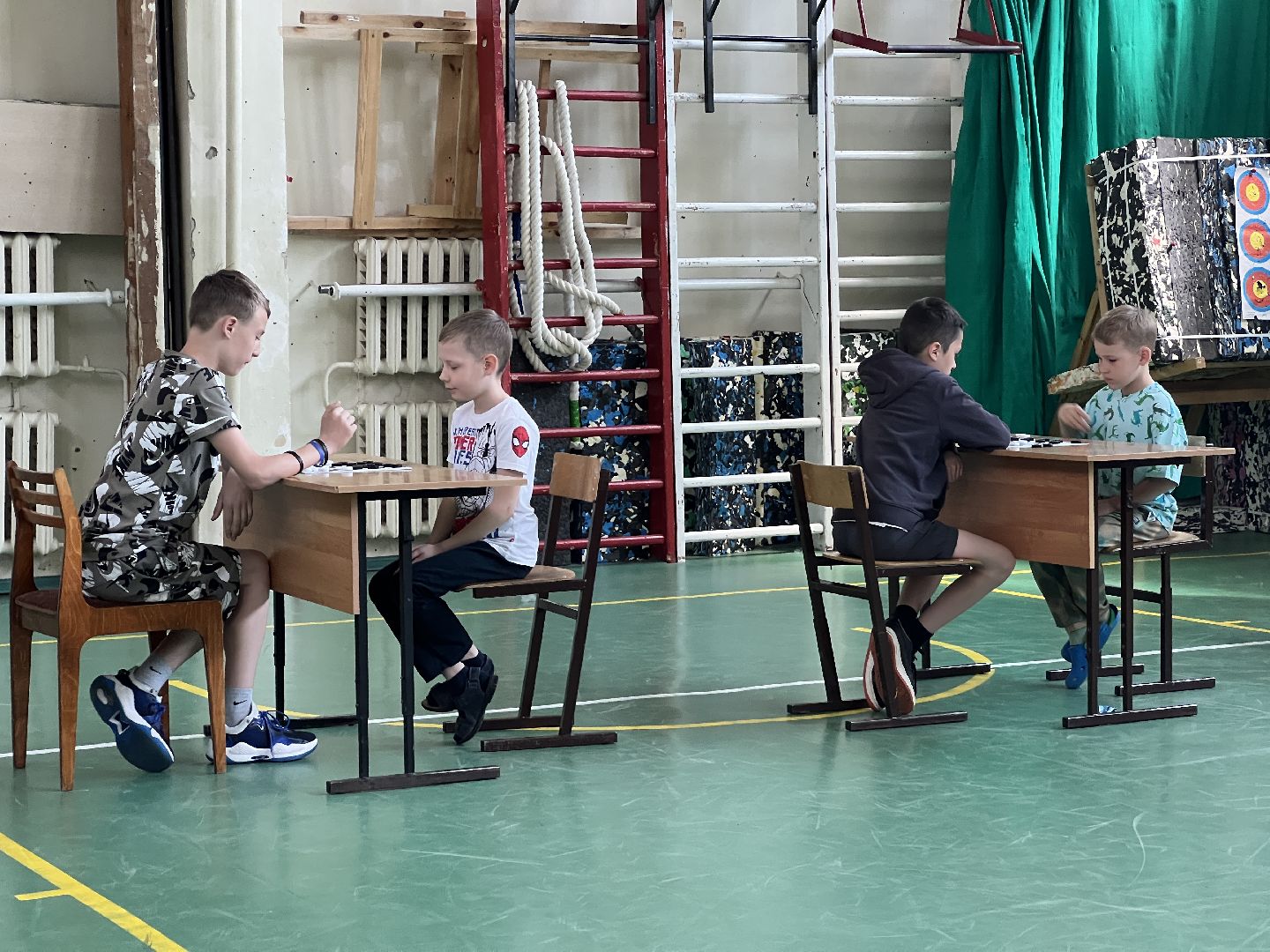 Химки, школьный лагерь, шашки, шахматы, турнир