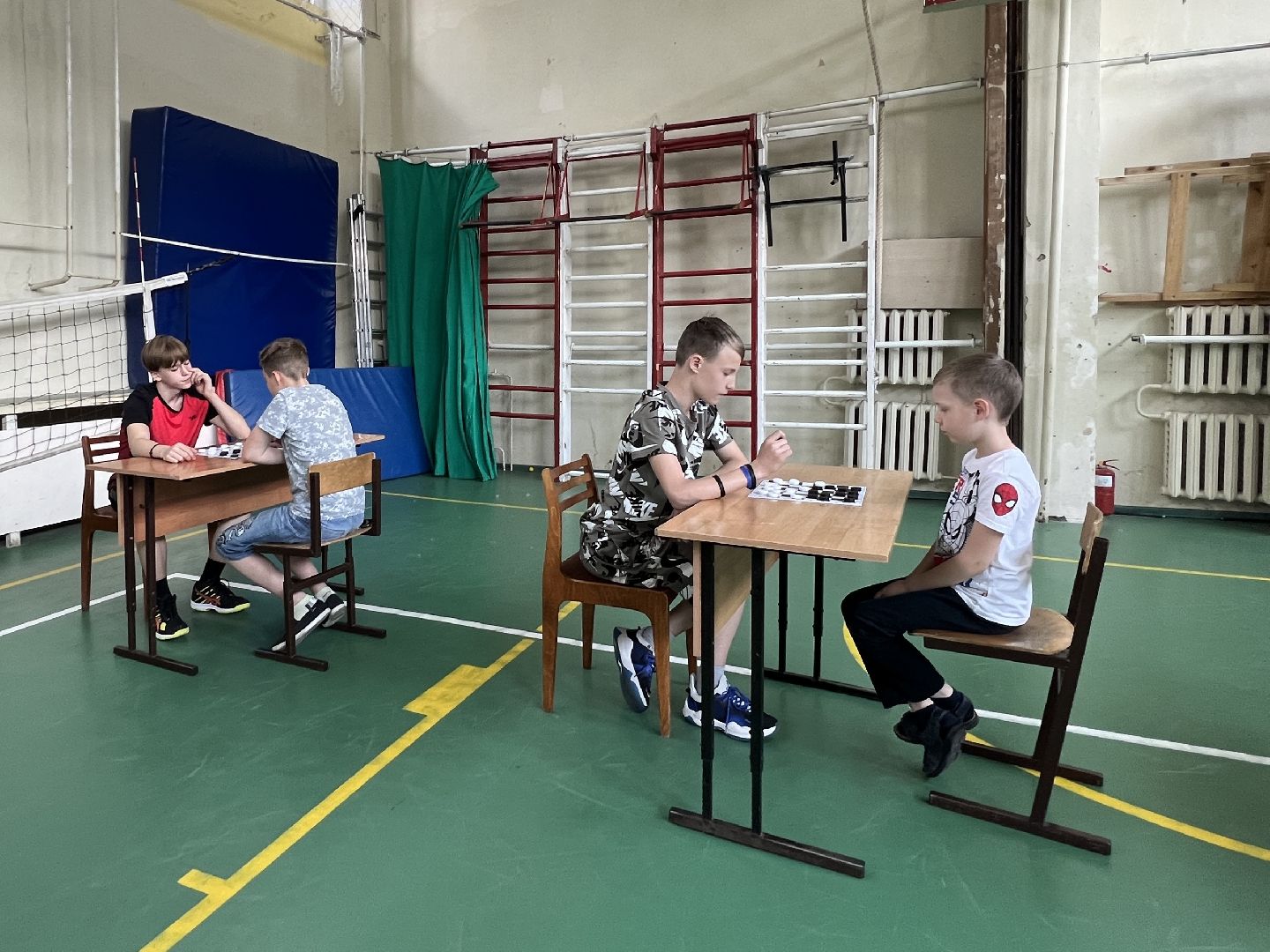 Химки, школьный лагерь, шашки, шахматы, турнир