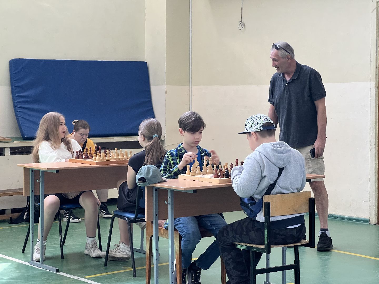 Химки, школьный лагерь, шашки, шахматы, турнир