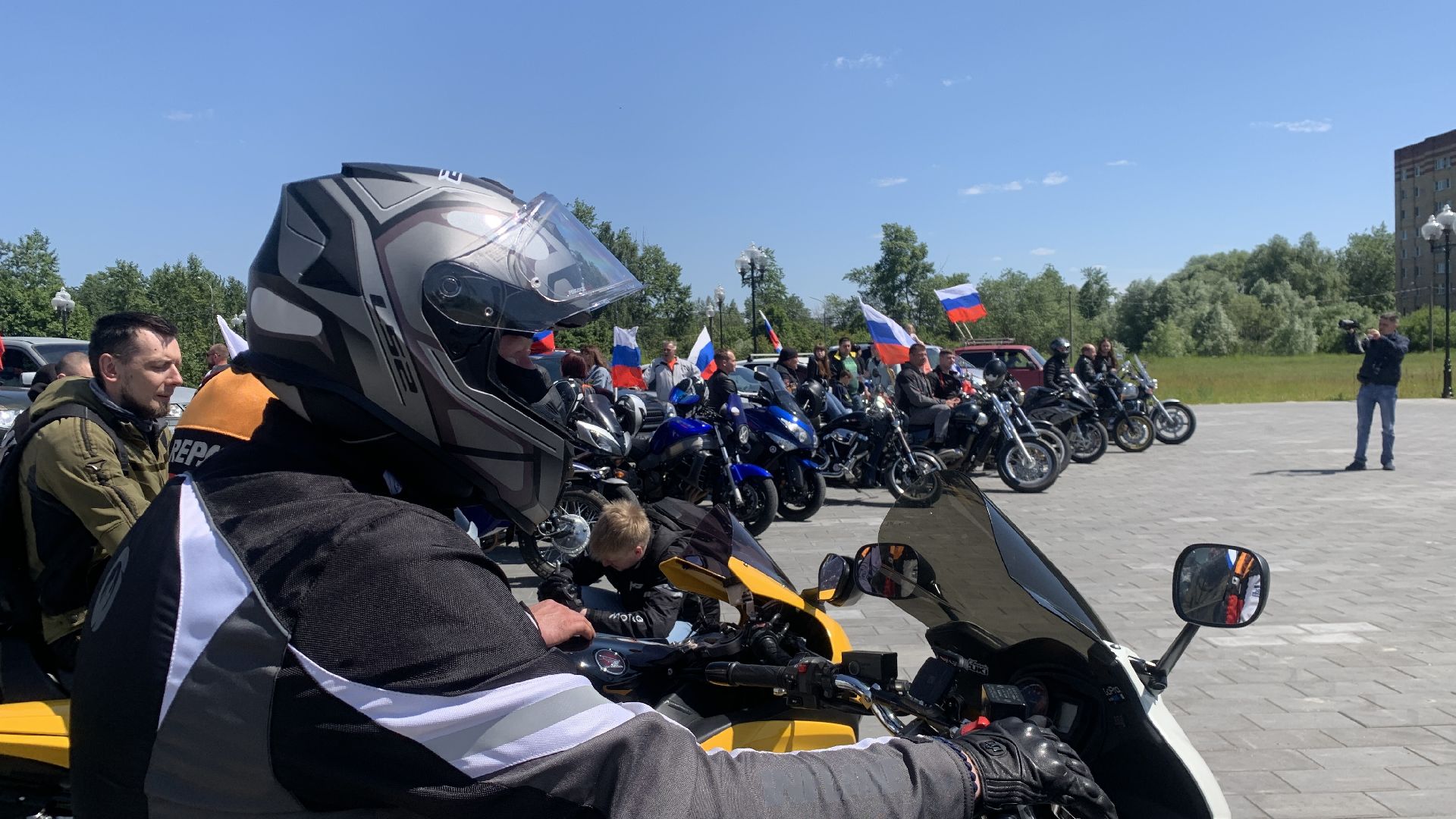 Ступино, День России, автомотопробег