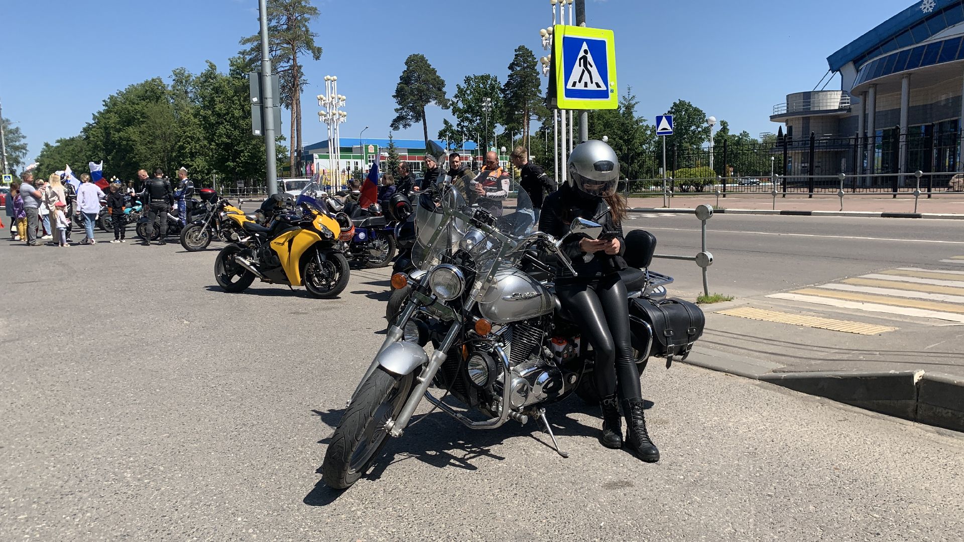 Ступино, День России, автомотопробег