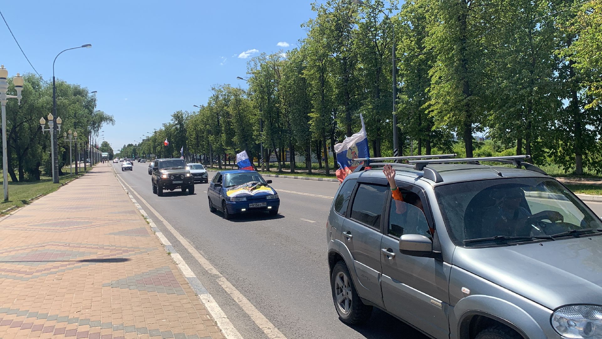 Ступино, День России, автомотопробег